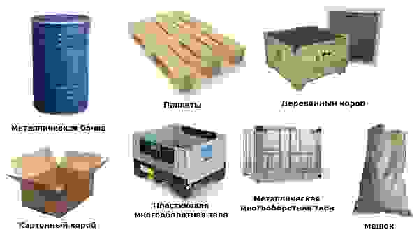 Тара для перевозки грузов в Кохме
