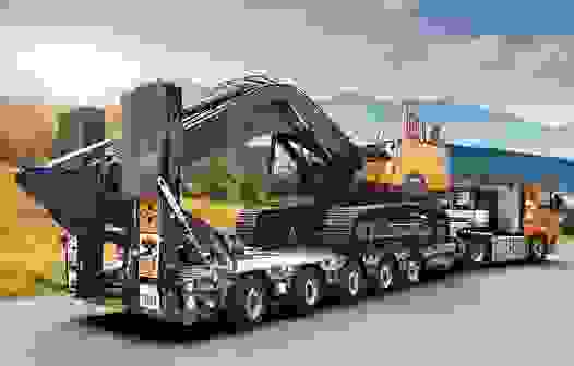 Негабаритная перевозка с учетом высоты в Кохме